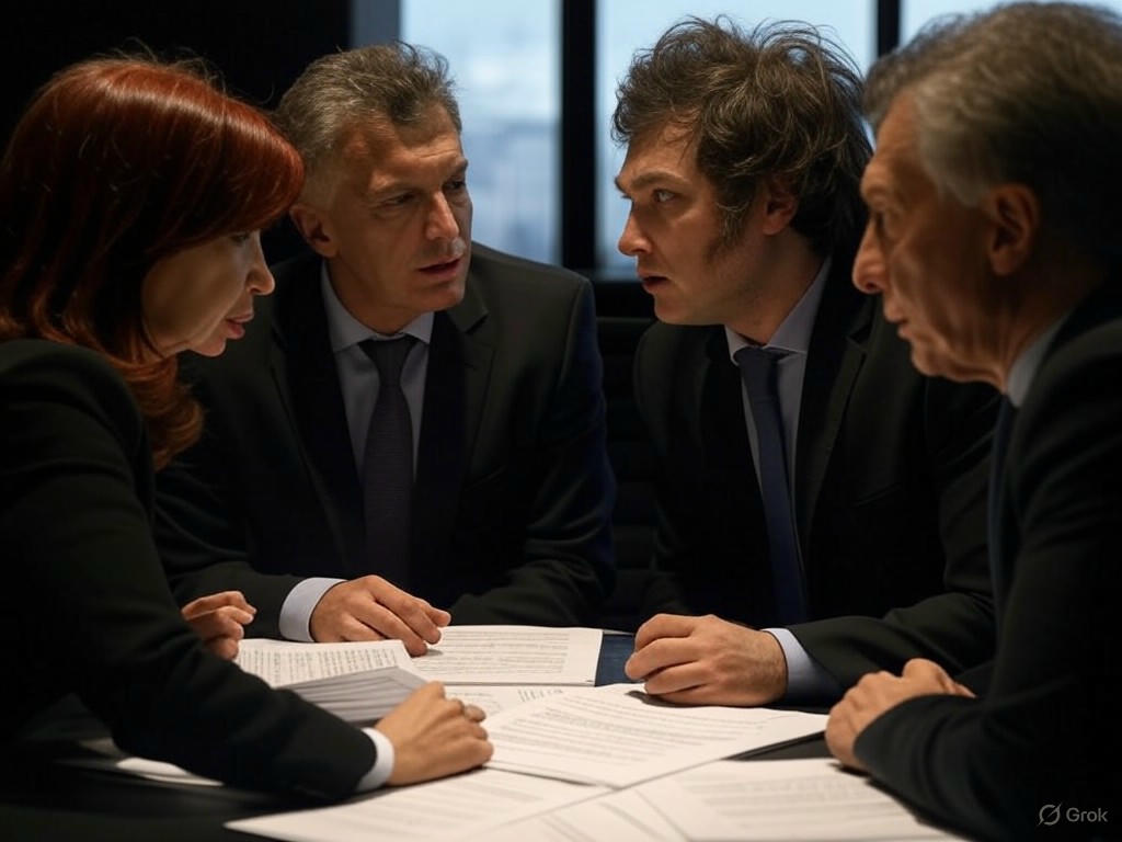 Choque de acusaciones por la ley Ficha Limpia: Milei, Macri y Cristina en el centro de la polémica