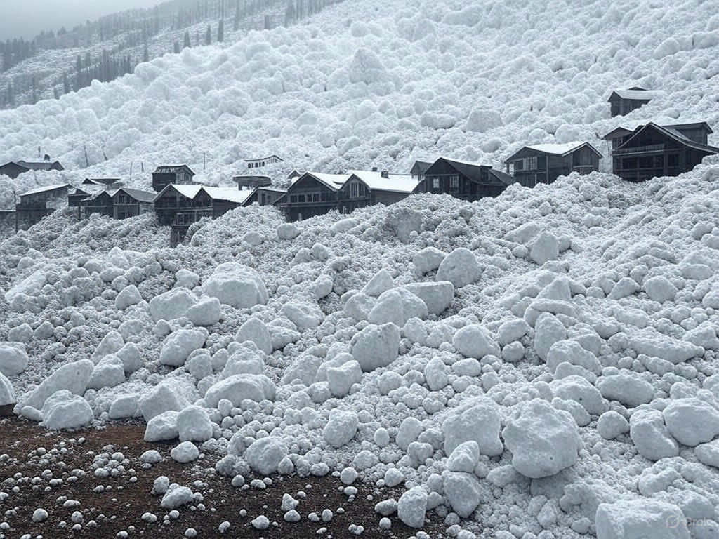 Tragedia en los Alpes: Avalancha sepulta pueblo suizo tras colapso glaciar