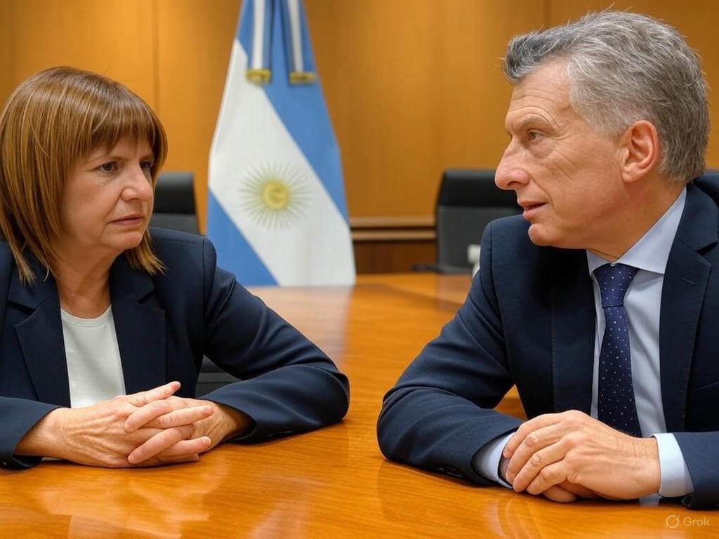 Bullrich busca sumar a Macri a La Libertad Avanza