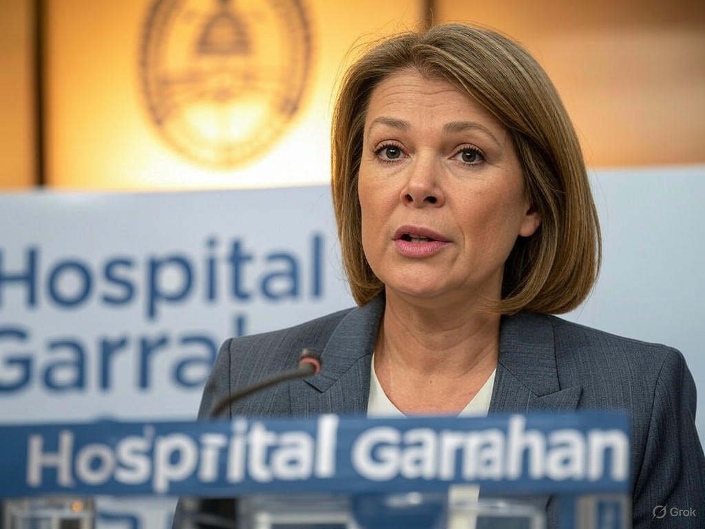 Gobierno rechaza acusaciones de Carrió sobre el Hospital Garrahan