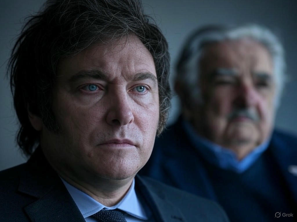 Milei critica el homenaje a Mujica: "Violencia no merece honores"
