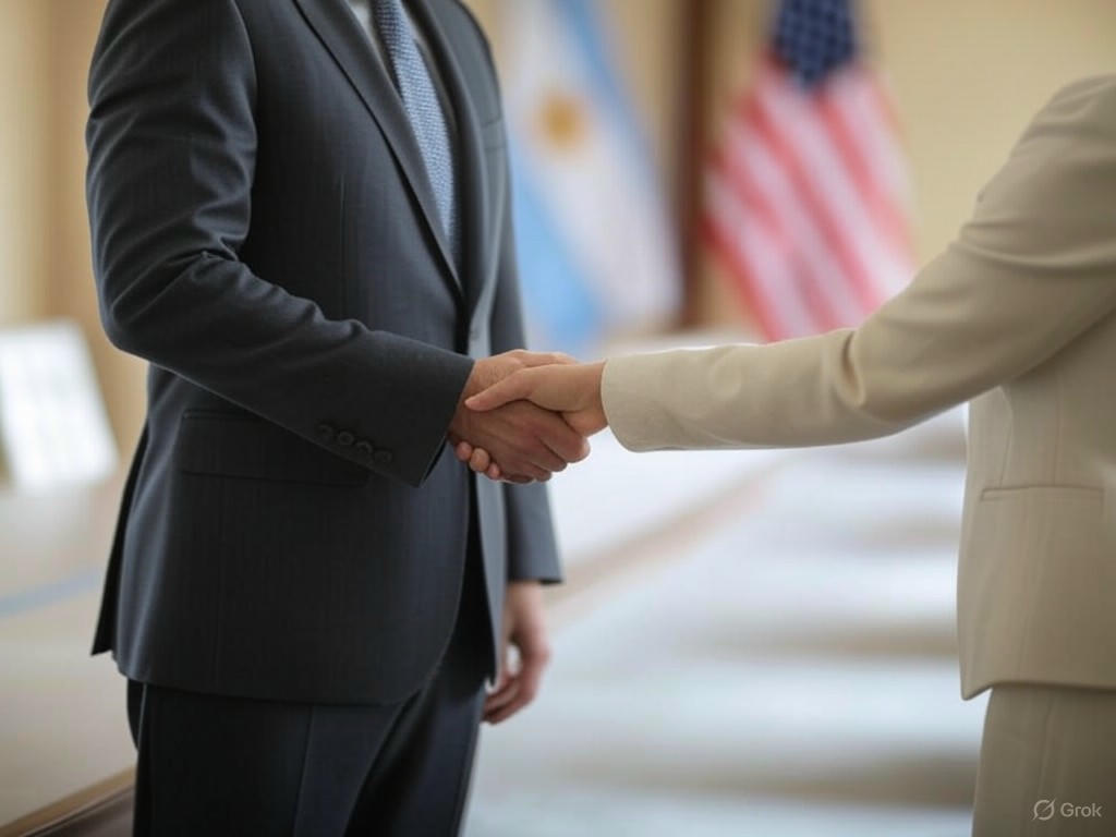 Argentina busca una alternativa a la OMS: avances en acuerdos comerciales con EEUU