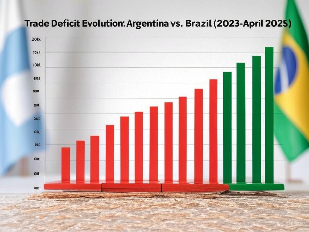 Déficit comercial con Brasil: el peor dato desde 2023