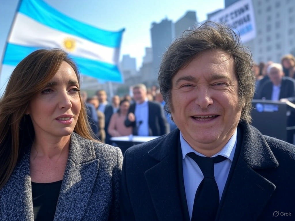 Milei y Adorni mantienen agenda electoral; Macri impulsa Ficha Limpia