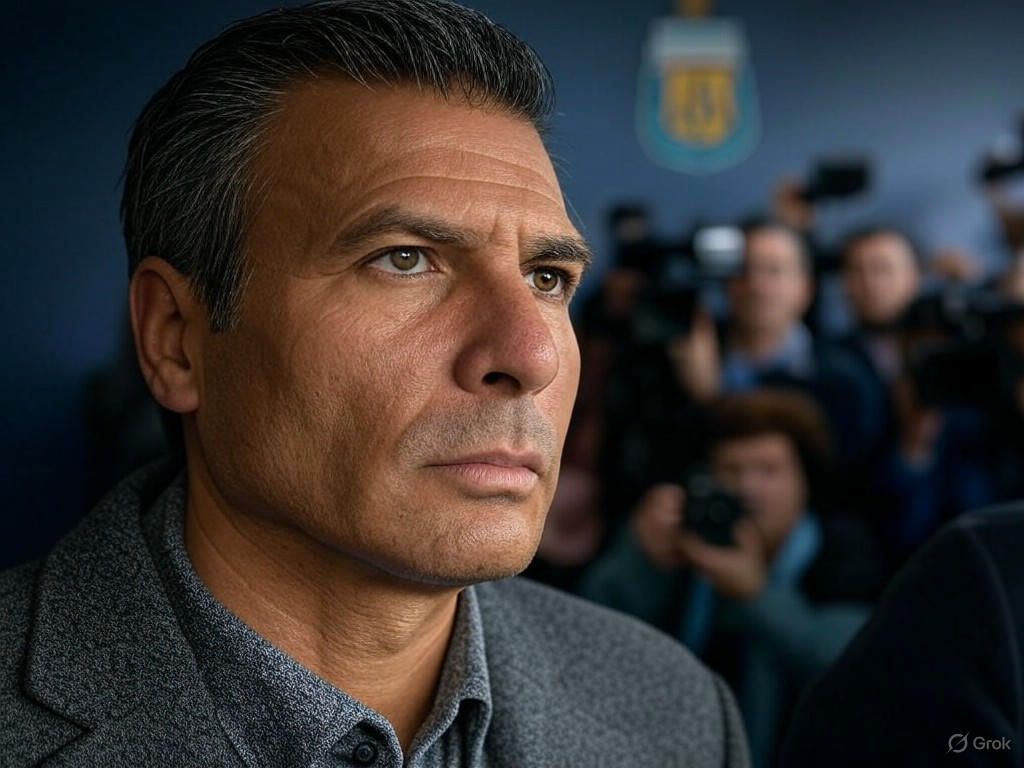 Polémica en el fútbol argentino: Domínguez y la AFA, un cruce con fuertes acusaciones