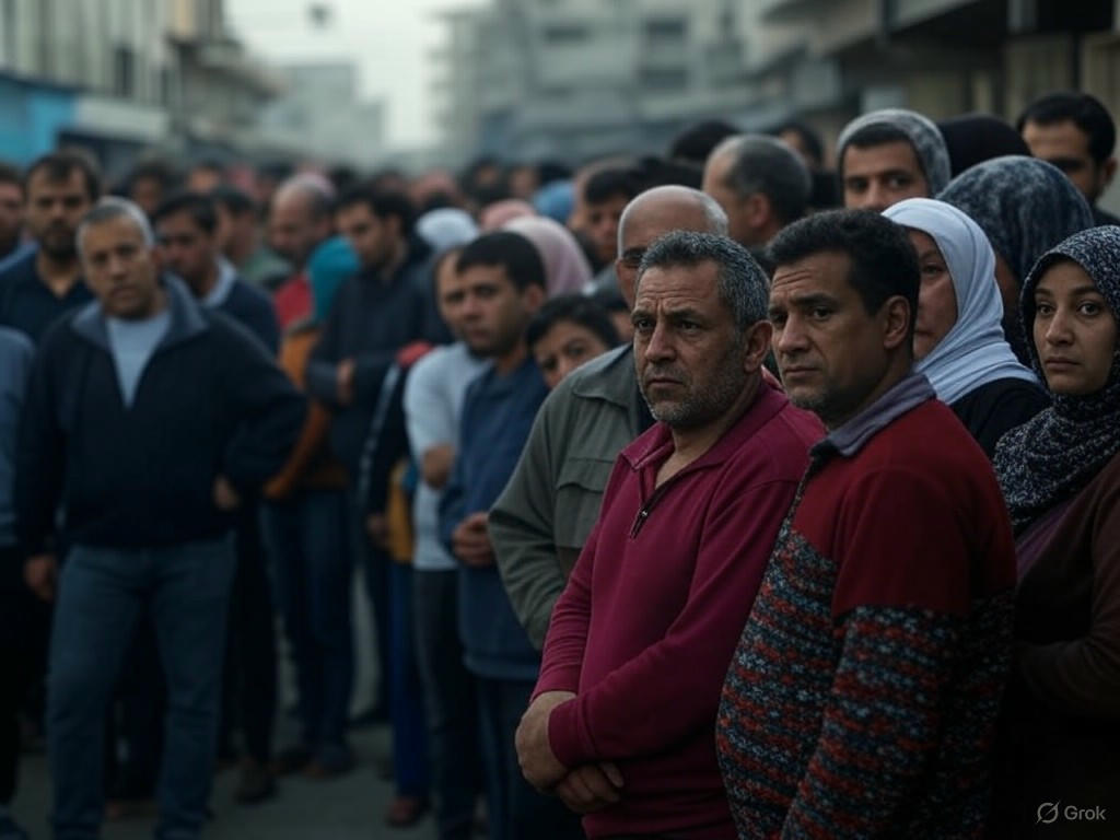 Ayuda humanitaria en Gaza: Caos y suspensión de entregas
