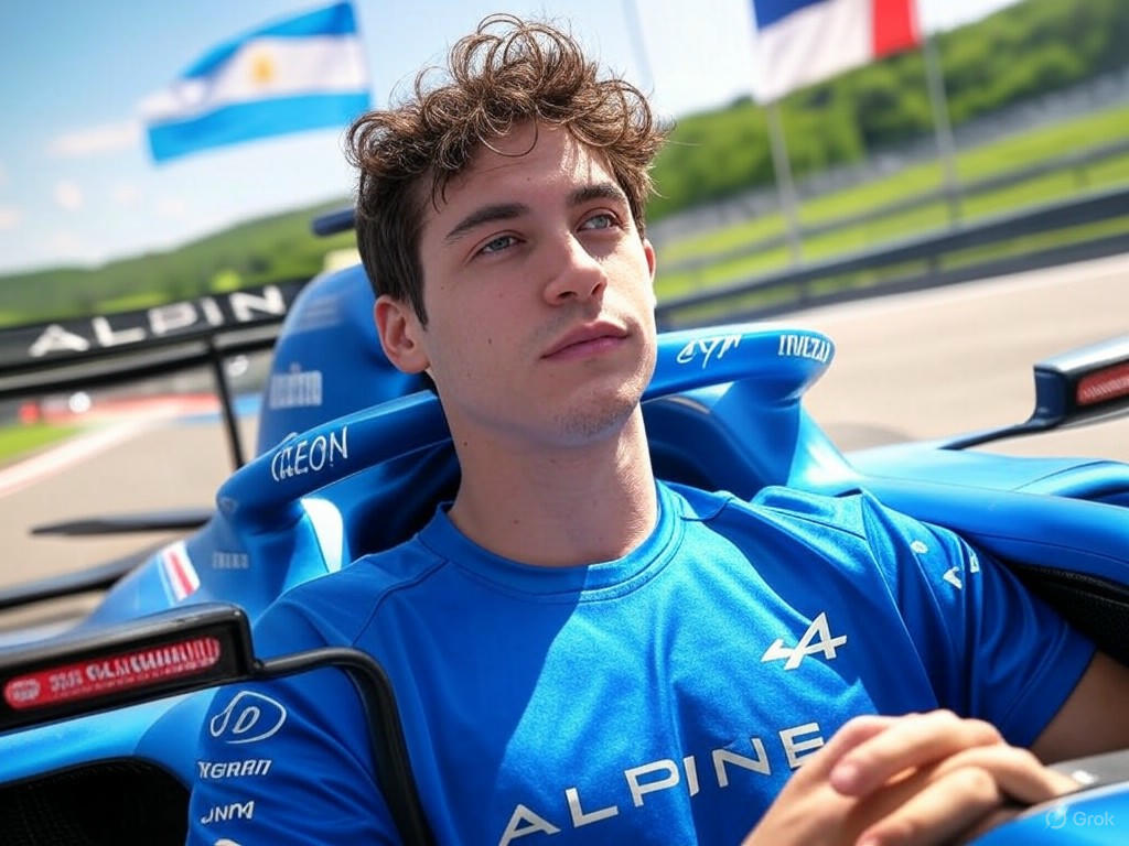Colapinto: El talento argentino que crece entre la turbulencia de Alpine