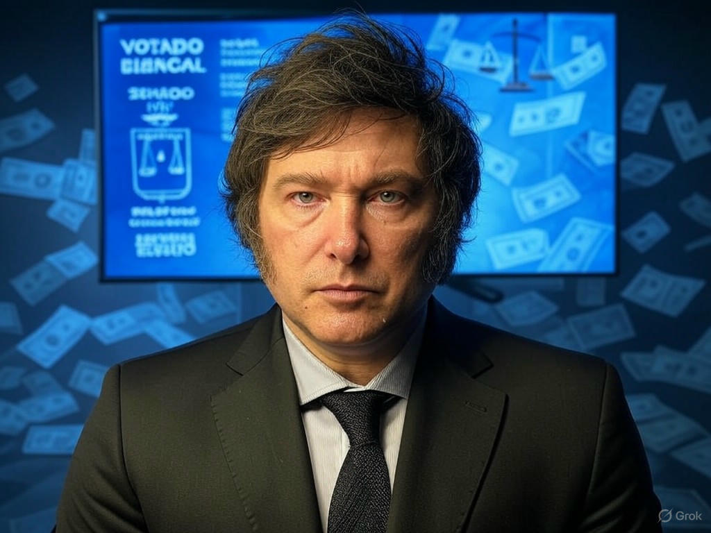 Milei fustigó el rechazo de "Ficha Limpia": un golpe a la lucha contra la corrupción