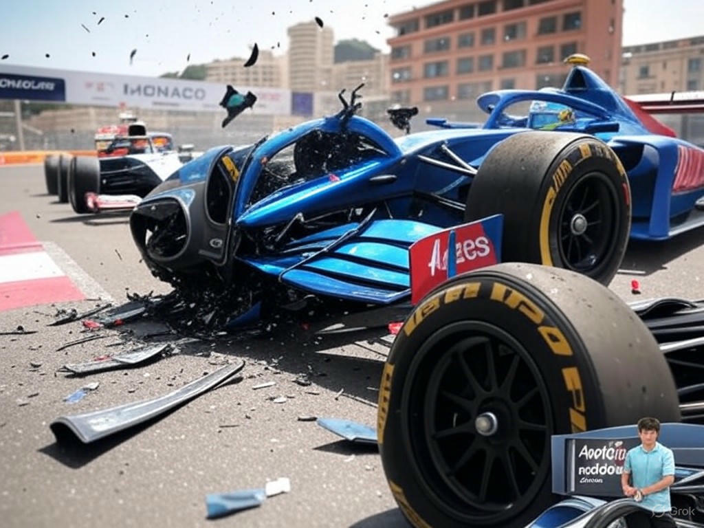 Gasly abandona Mónaco tras choque con Tsunoda; Colapinto evita el impacto