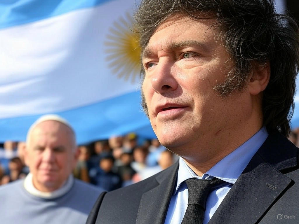 Milei prioriza elecciones porteñas sobre asunción papal
