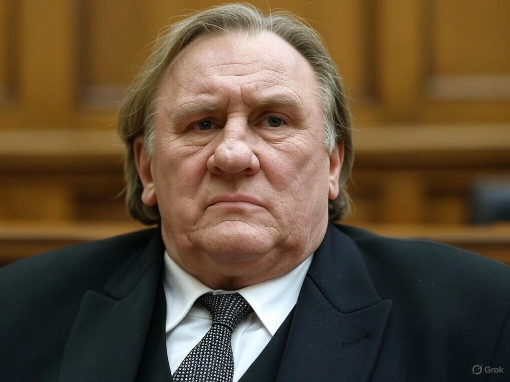 Depardieu, 18 meses de prisión suspendida por agresión sexual