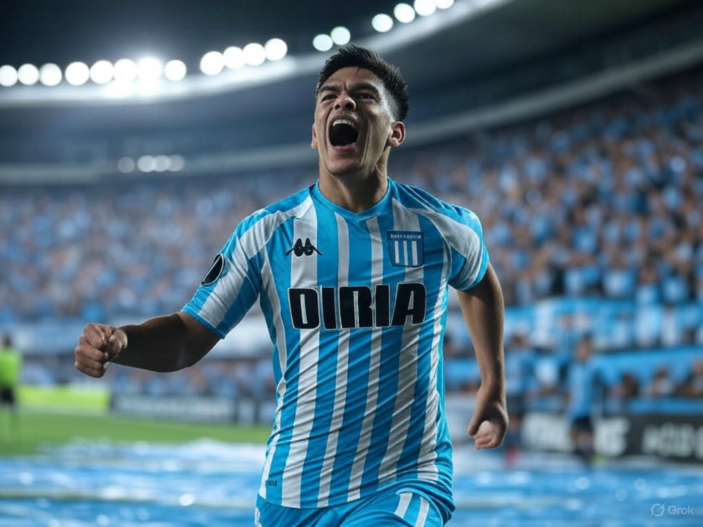 Racing Club vence a Fortaleza y se consolida en la Copa Libertadores