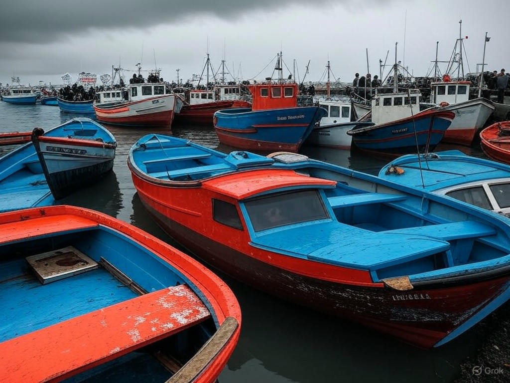 Crisis en la industria pesquera: Temporada de langostino suspendida