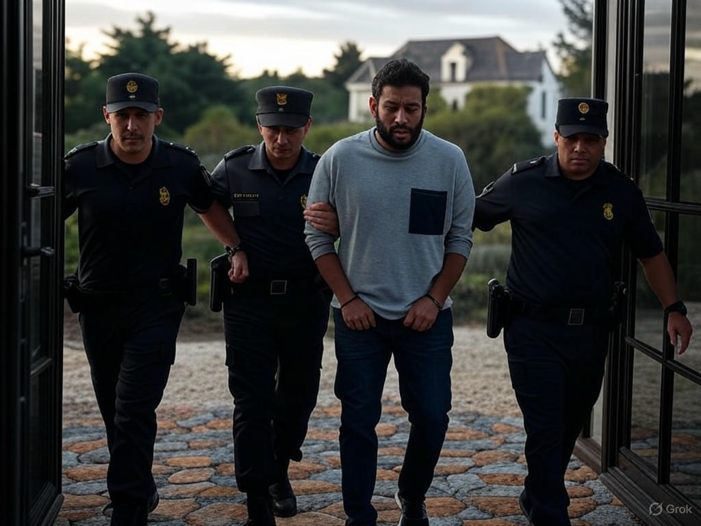 Representante de futbolistas detenido por robo millonario en Nordelta