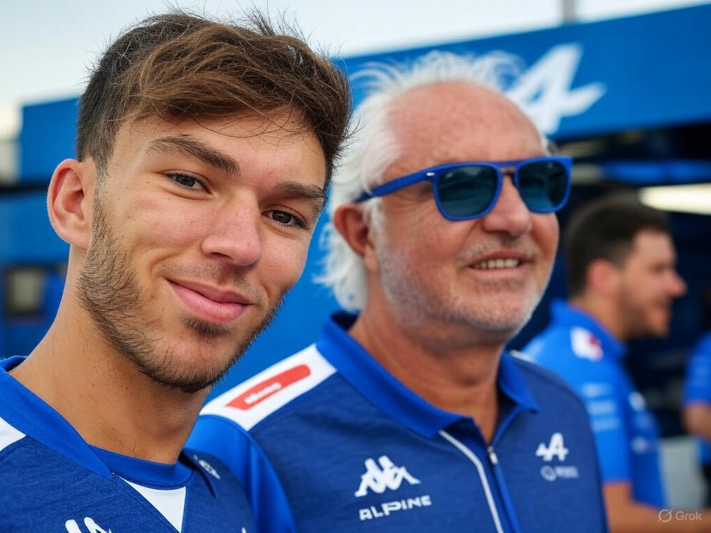 Gasly defiende la influencia de Briatore en Alpine tras nombramiento de Colapinto