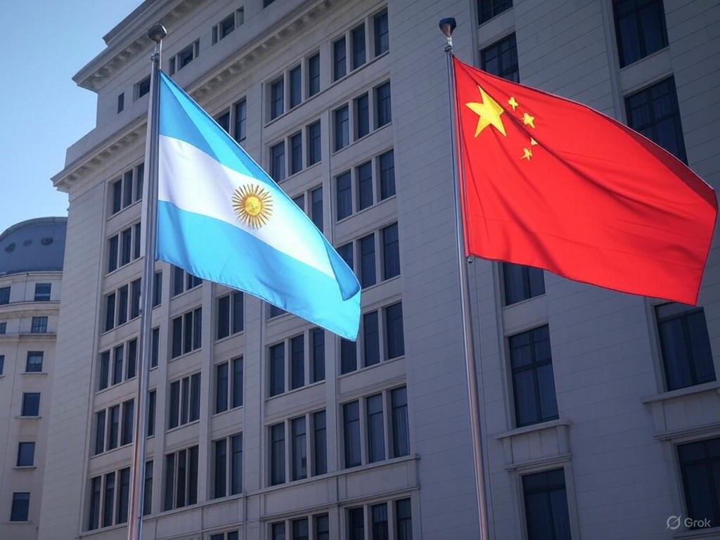 Embajada china refuta críticas de Claver-Carone al swap con Argentina