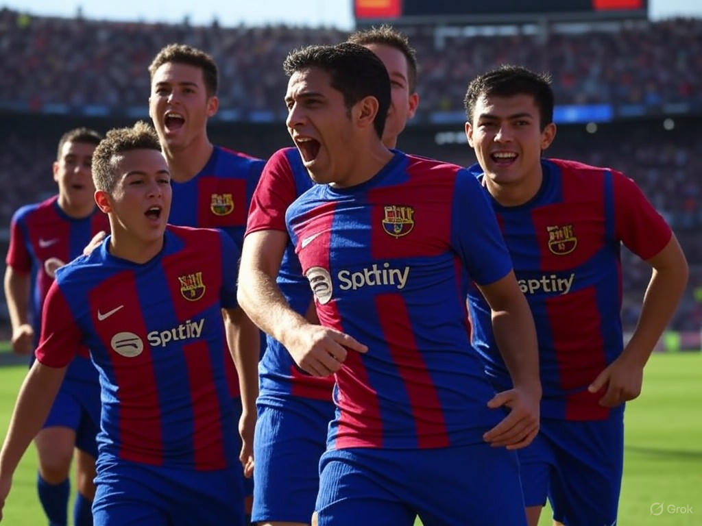 Barcelona golea al Real Madrid en un clásico para el recuerdo