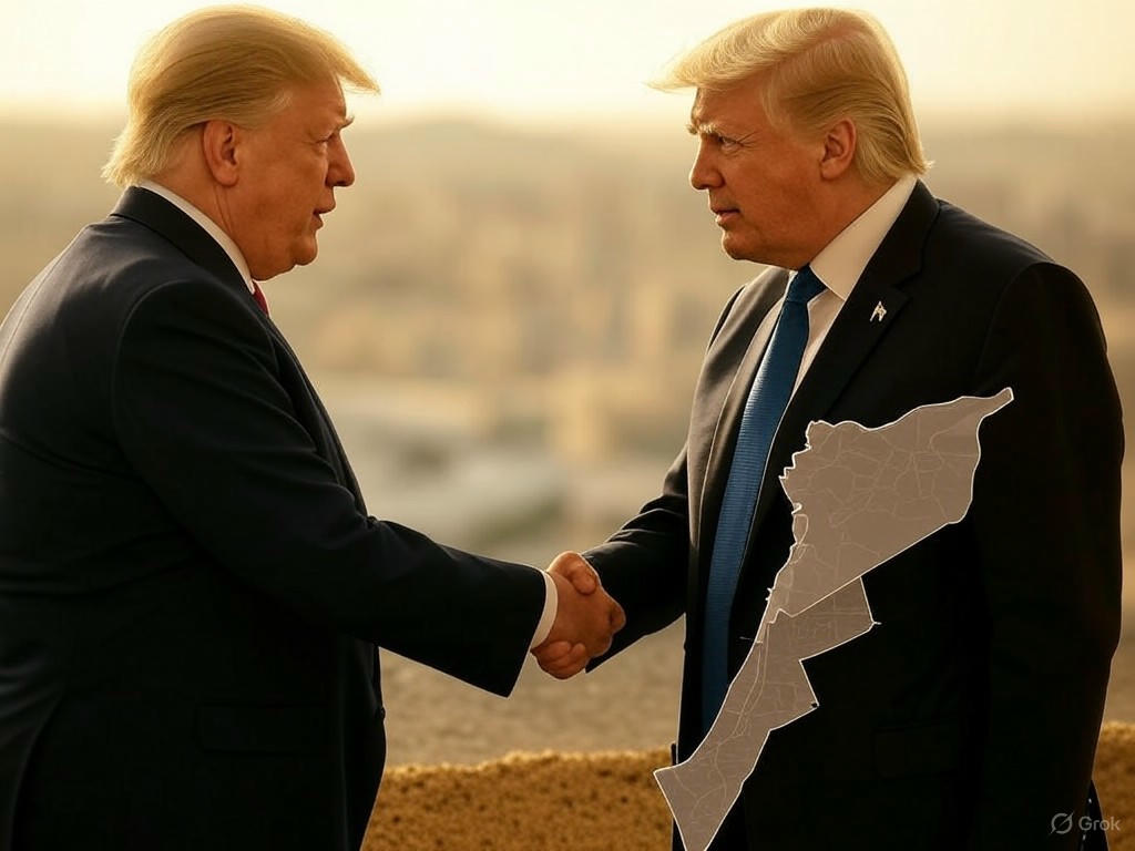 Trump levanta sanciones a Siria: un giro en la política exterior estadounidense