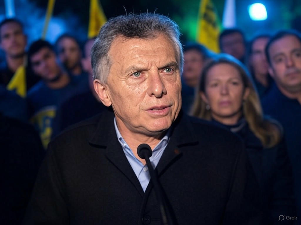 Macri frena a sus seguidores: cierre de campaña del PRO marcado por la incertidumbre