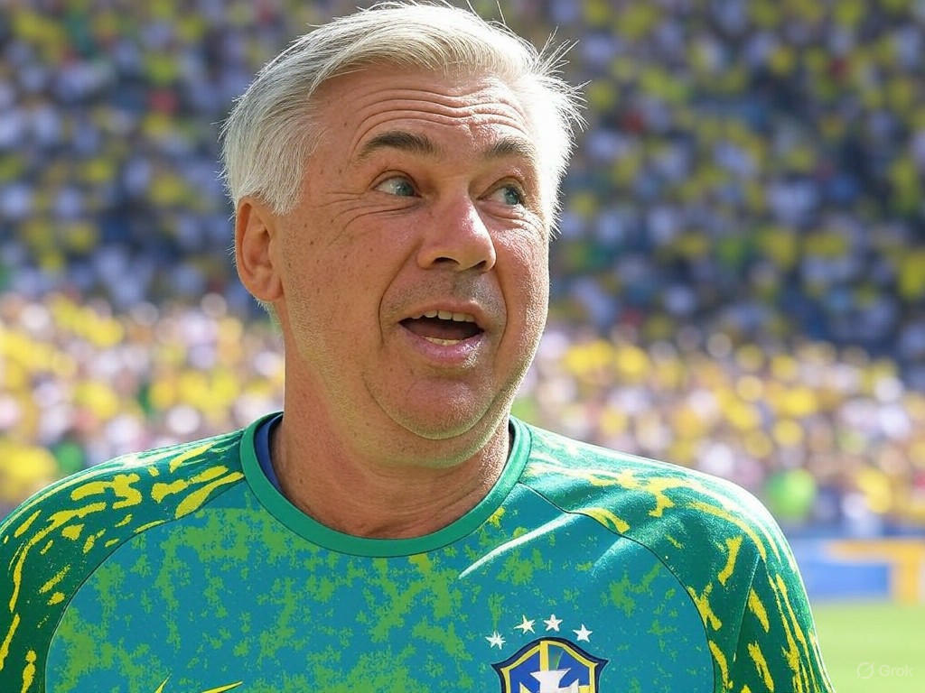 Ancelotti: El nuevo DT de Brasil para el Mundial 2026