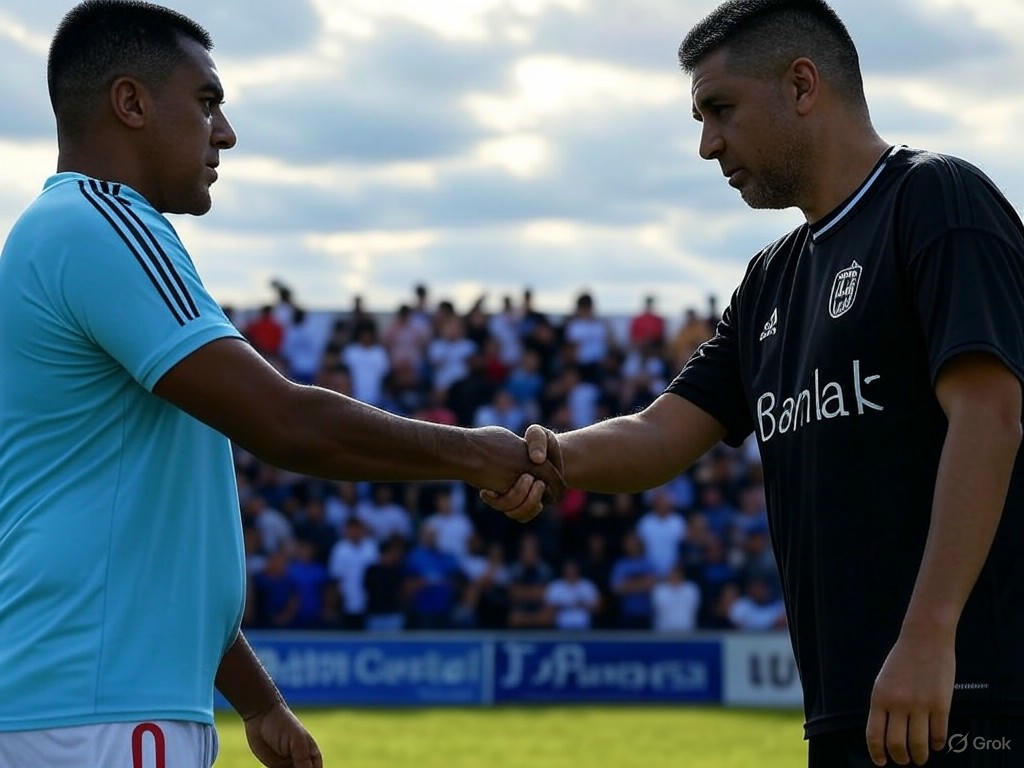 Tapia saluda a Riquelme y otros dirigentes: ¿Un gesto político o una estrategia deportiva?